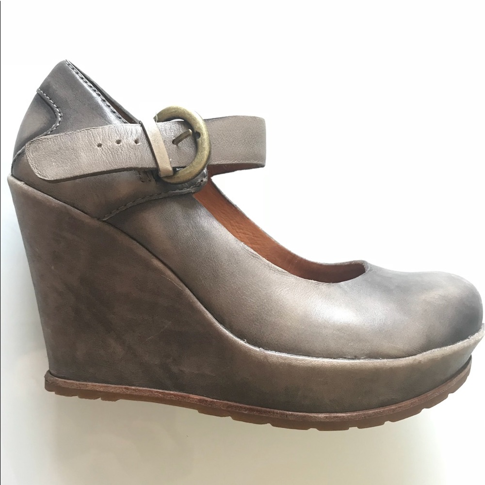 Kork Ease Mary Jane Platform Wedge